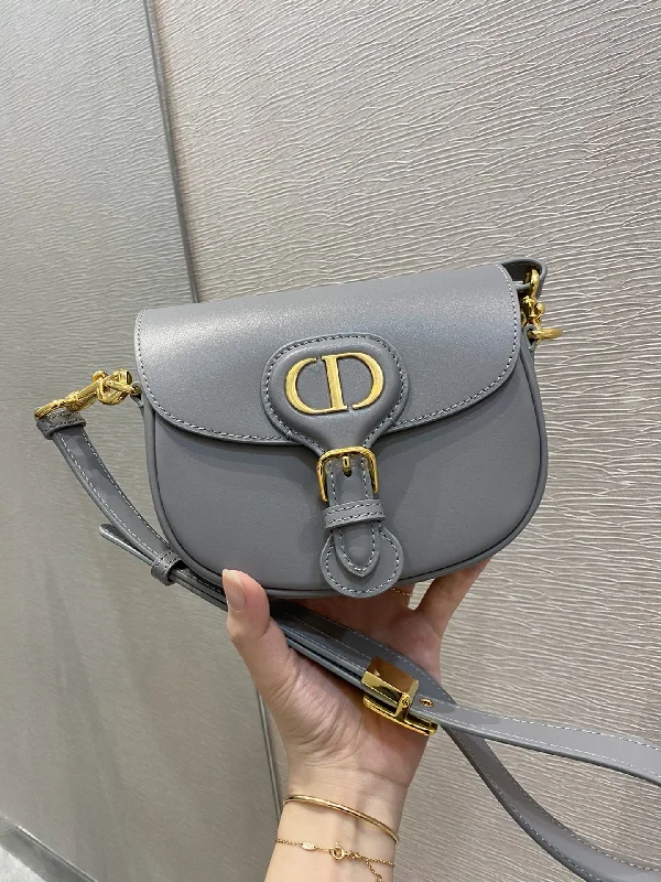 Christian Dior Mini Bobby Bag, Grey, For Women  Handbags, Shoulder Bags, Crossbody Bags, 18cm  M9317UMOL_M41G