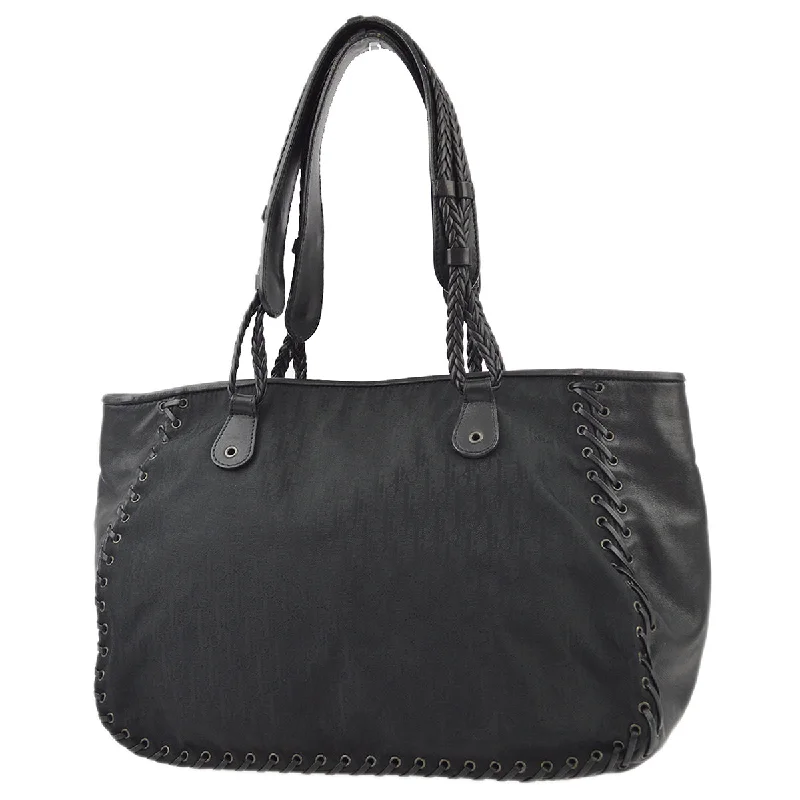 Christian Dior Black Ethnic Trotter Handbag