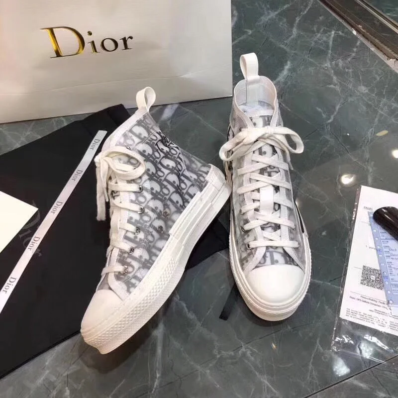 Christian Dior B23 Technical Canvas White Sneaker