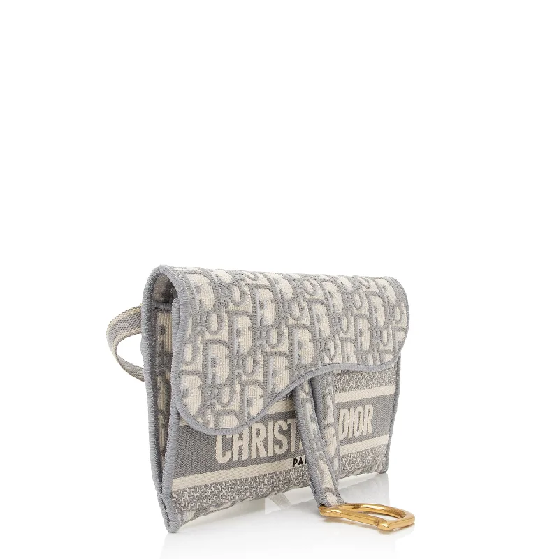 Dior Oblique Slim Saddle Pouch (fZrtcw)