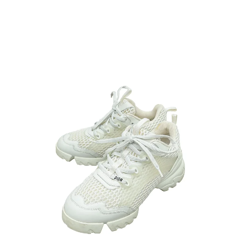 Christian Dior White D-Connect Mesh Sneaker 37