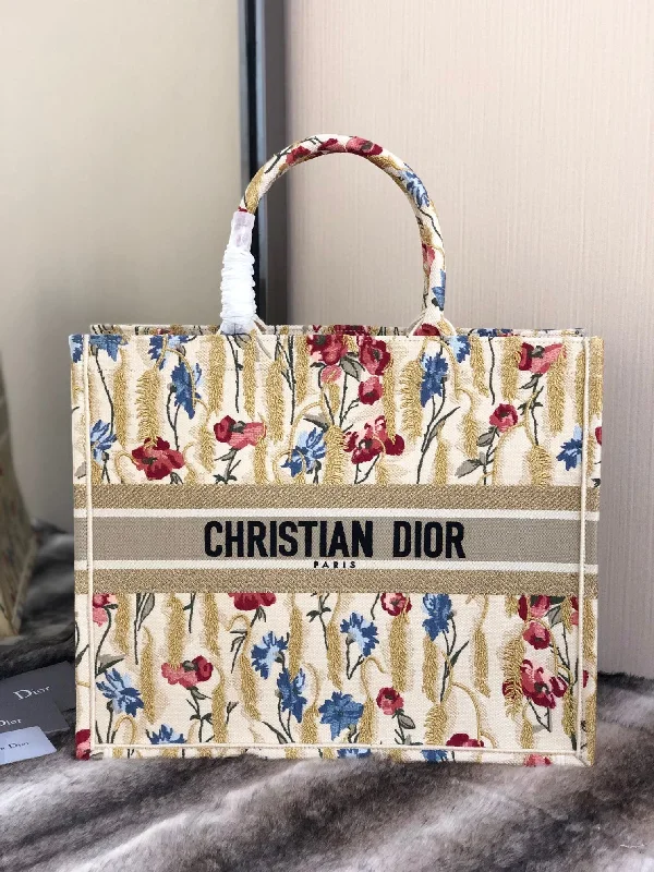 Christian Dior Large Book Tote White