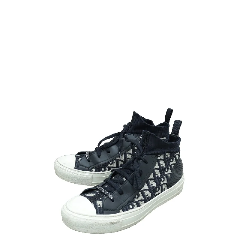 Christian Dior Bicolor Oblique Walk'N'Dior Sneakers 39