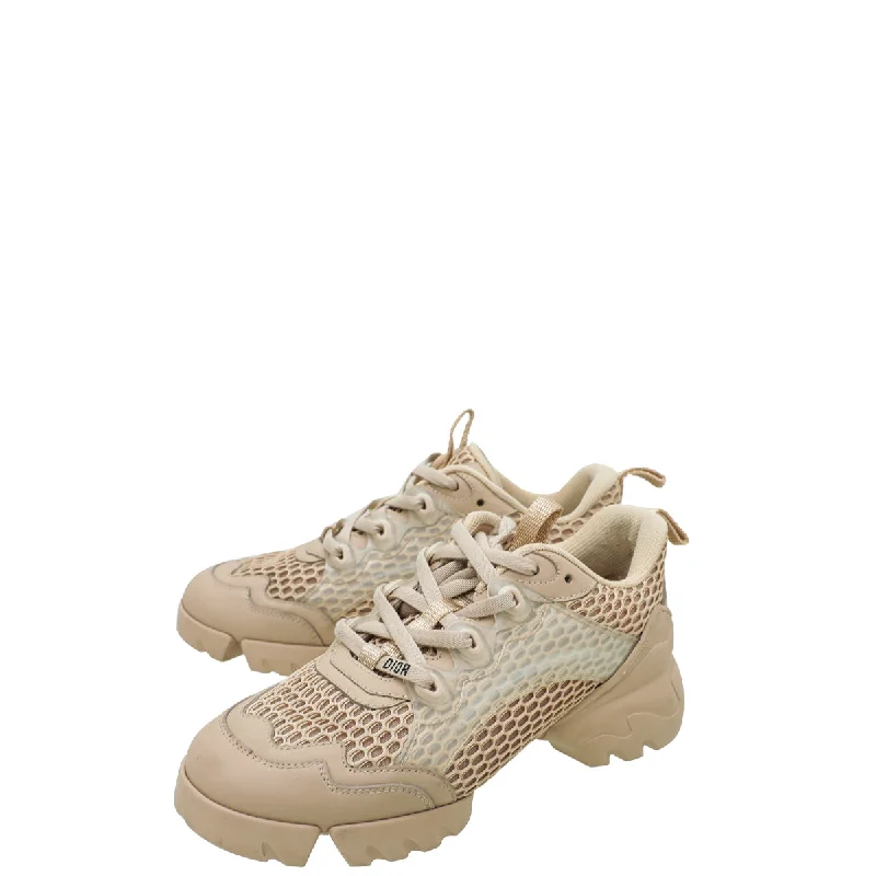 Christian Dior Nude Mesh D-Connect Sneakers 36.5