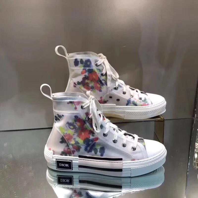 Christian Dior B23 Flowers Technical Canvas Sneaker