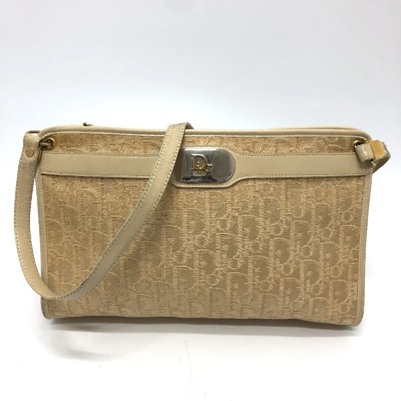 CHRISTIAN DIOR Trotter bag/shoulder Shoulder Bag Beige