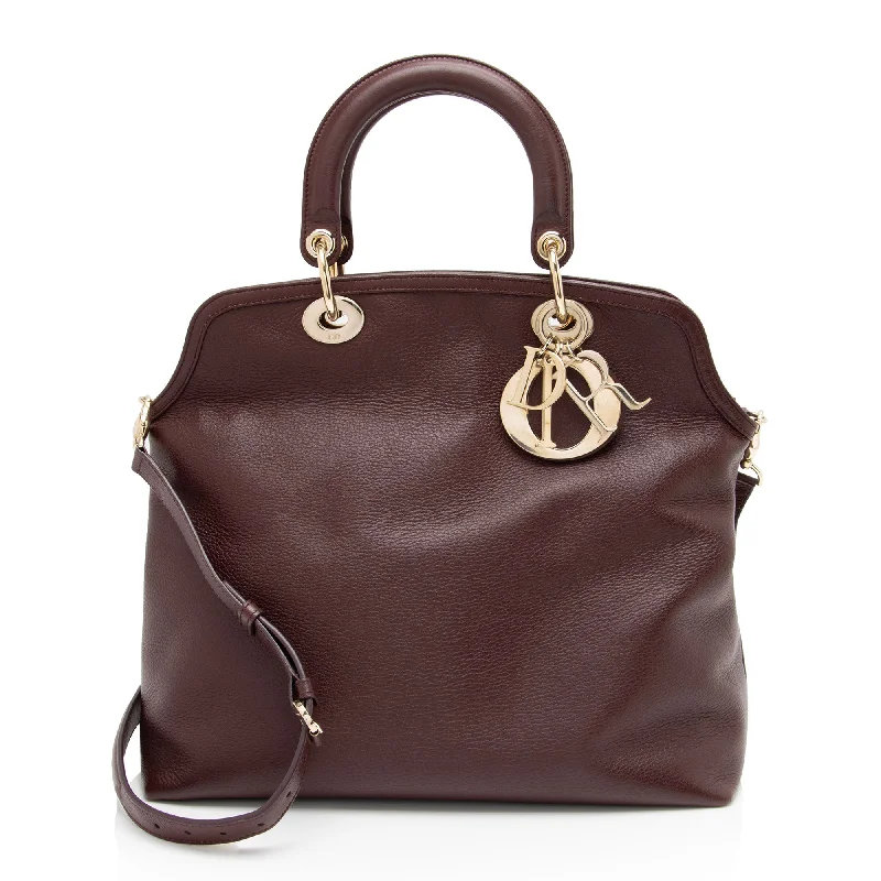 Dior Leather Granville Medium Tote (SHF-lNQNHB)