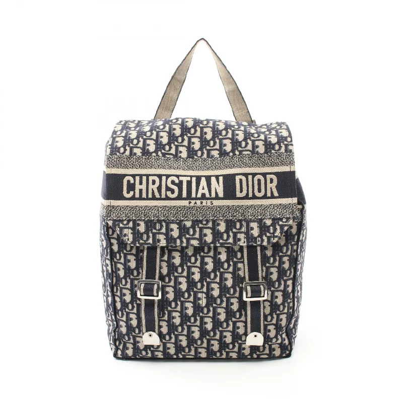 Dior Oblique Canvas Backpack