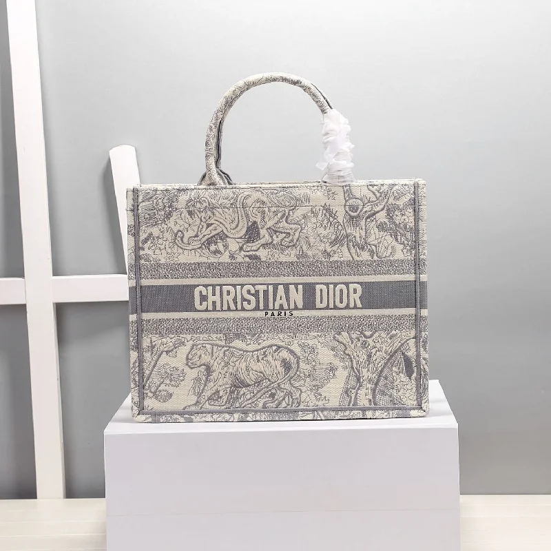 Christian Dior MeChristian Diorum Book Tote Gray