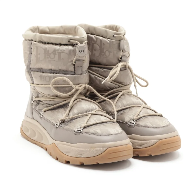 Dior Fabric Boots 44  Beige Dior Snow Boots