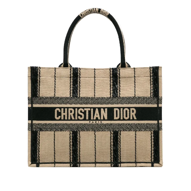 Dior Medium Bayadere Book Tote (SHG-LUu9wh)