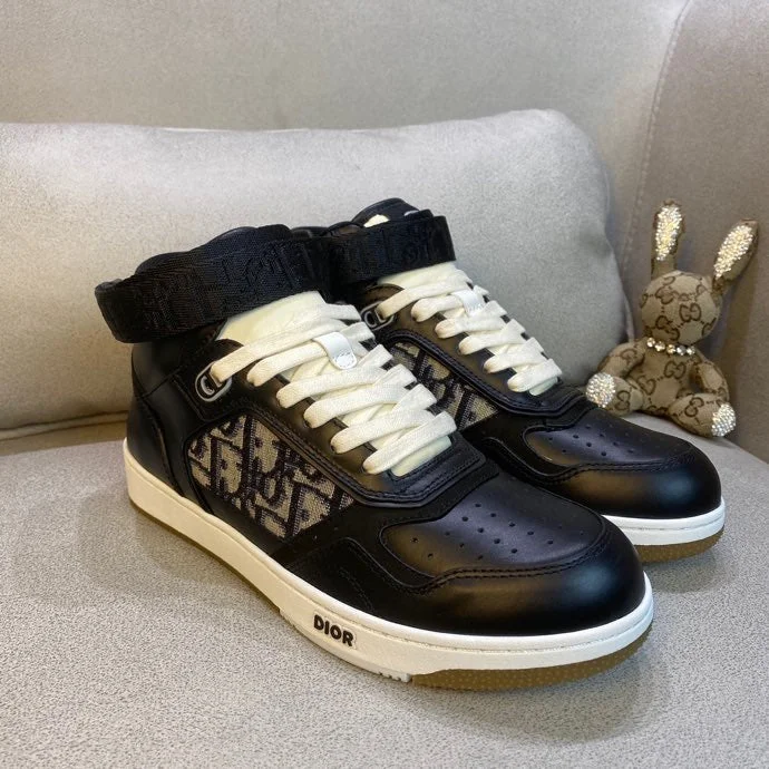 Christian Dior  B27 BLACK HIGH-TOP SNEAKER