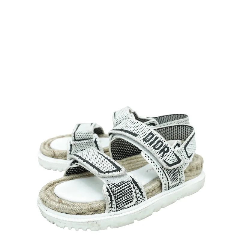 Christian Dior Bicolor DiorAct Technical Mesh Sandal 35