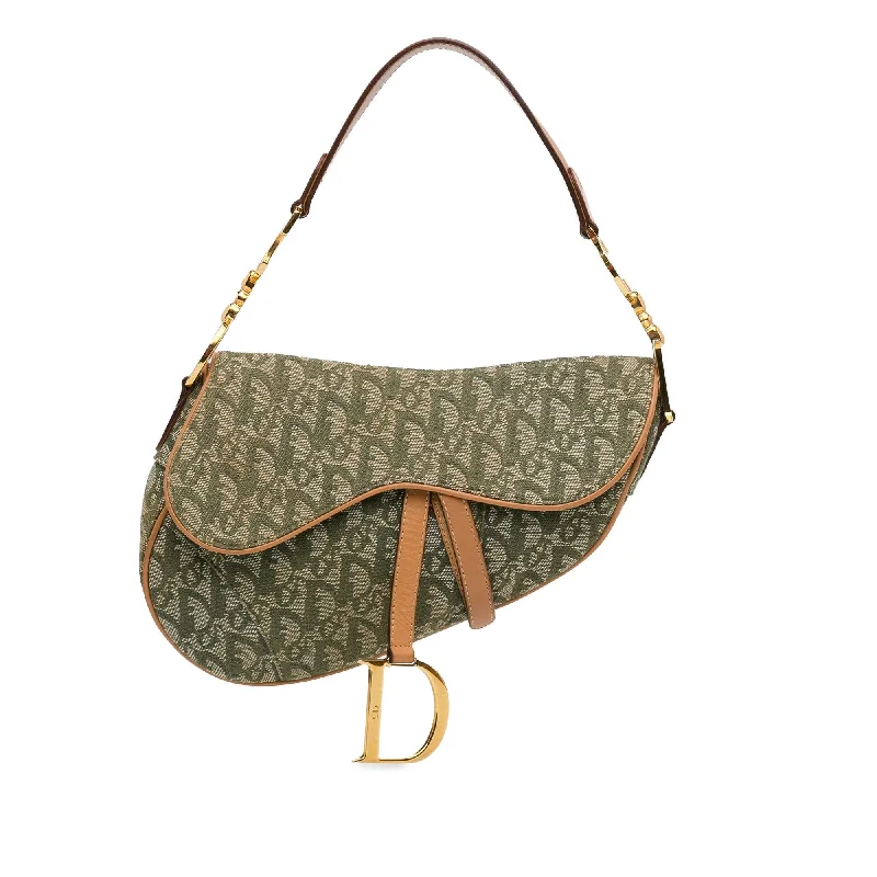 Dior Oblique Canvas Saddle (SHG-DgYOUt)