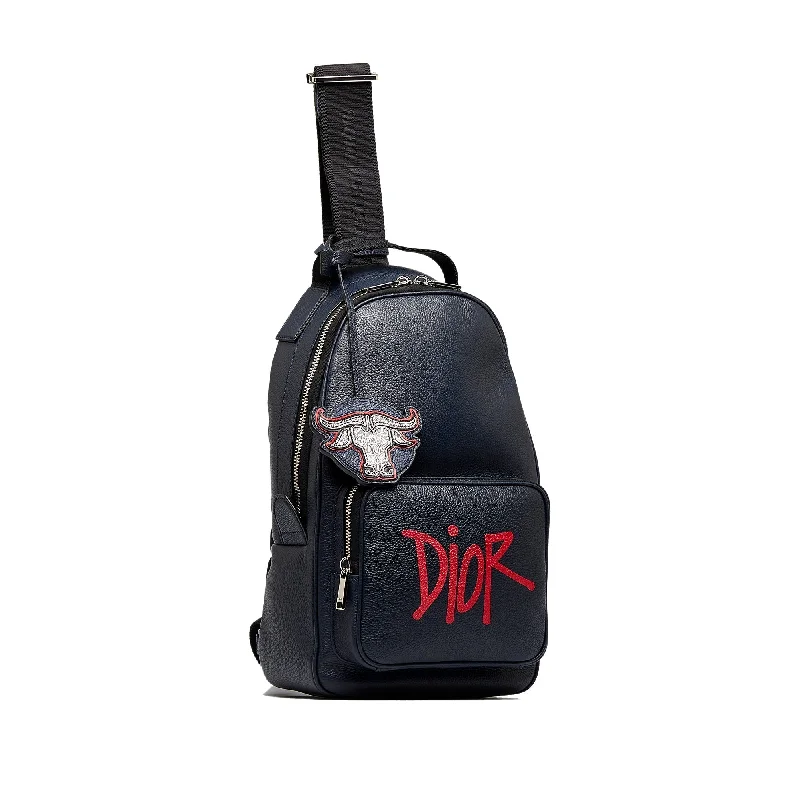 DIOR x Shawn Stussy Year of the Ox Sling Backpack