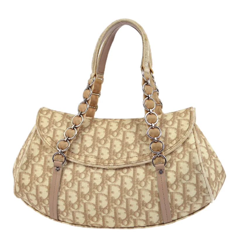 Christian Dior Beige Trotter Romantic Handbag