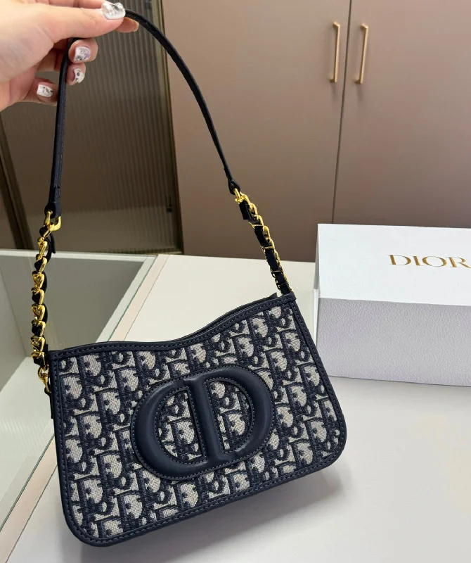 DIOR Signature Hobo underarm bag crossbody bag