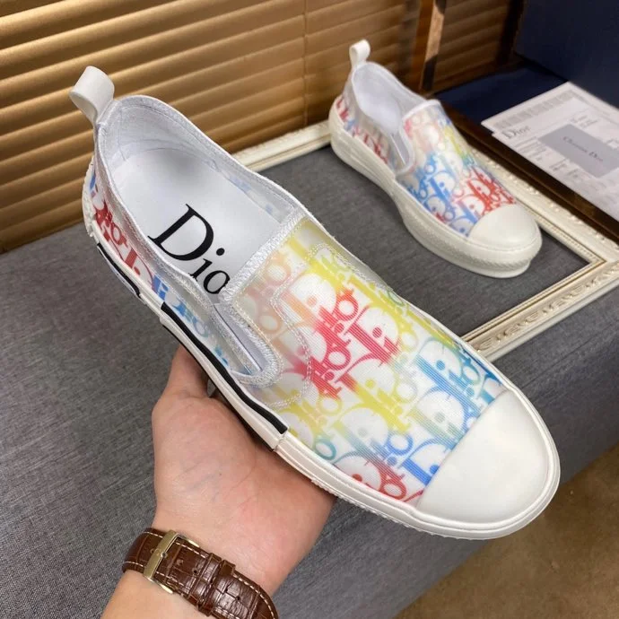 Christian Dior B23 Slip MultiColor And White LOW-TOP SNEAKER