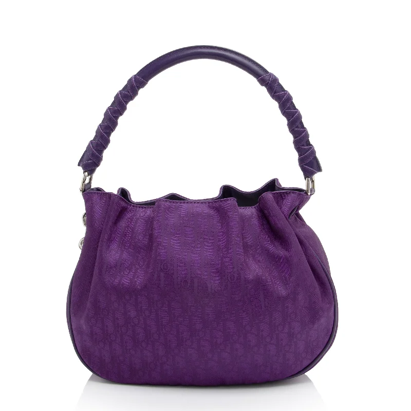 Dior Diorissimo Nylon Lovely Medium Hobo (SHF-3eESD8)