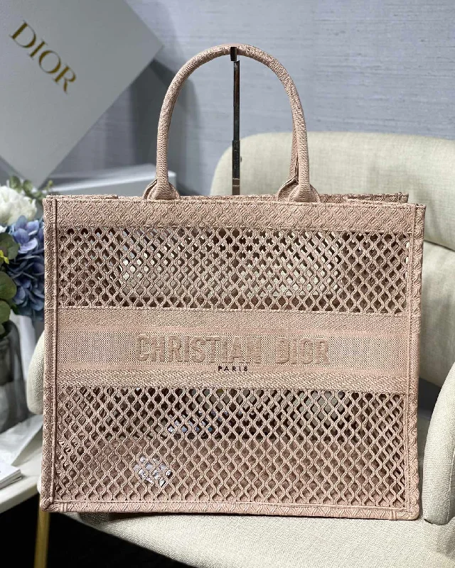 Christian Dior Large Book Tote Pink