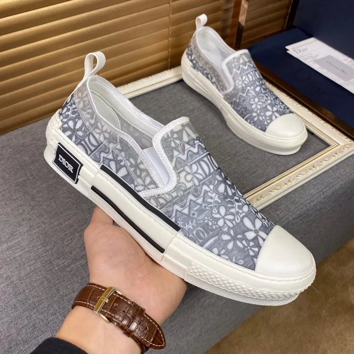 Christian Dior B23 Slip Blue And White LOW-TOP SNEAKER